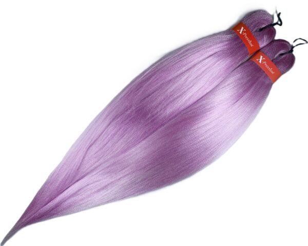 Kanekalon ice lavender 2 kusy