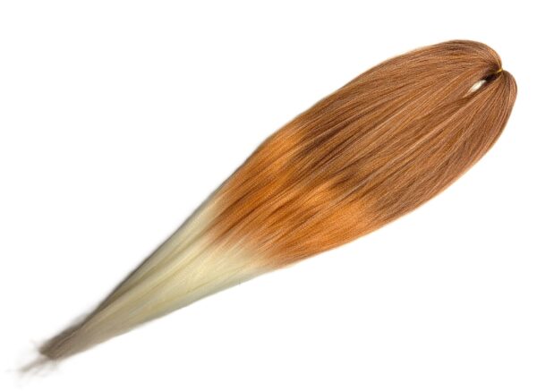 Kanekalon easy 30/orange-s/white 100g