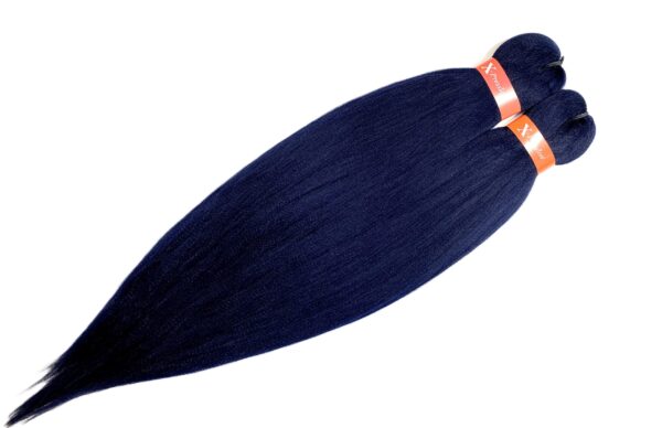 Kanekalon dark blue 2 kusy